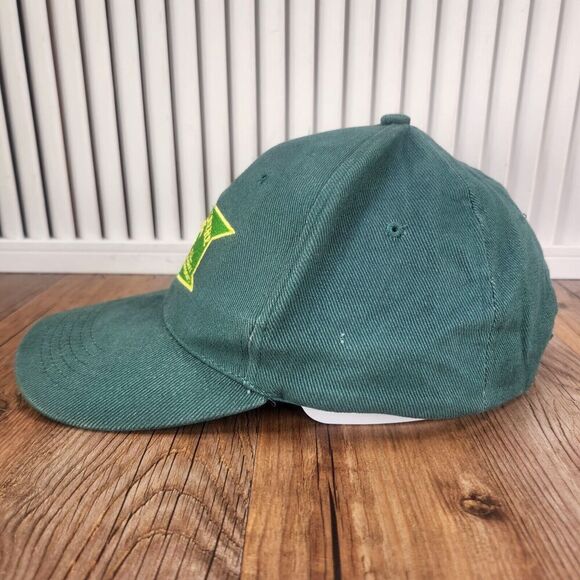 John Deere Gearbox Hat Cap Strapback Green Nostalgic Moline, Ill. Farmer Tractor - Picture 6 of 10
